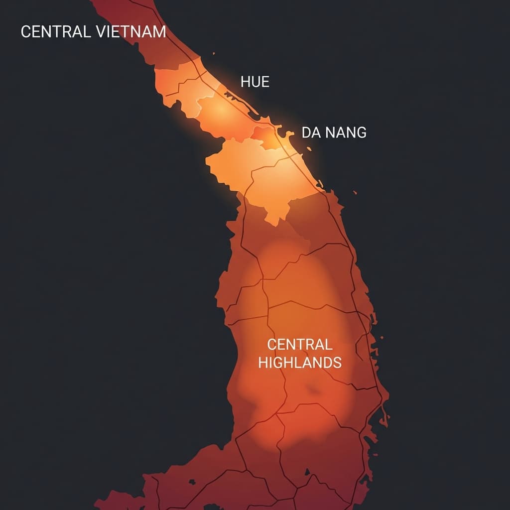 Bản đồ Miền Trung