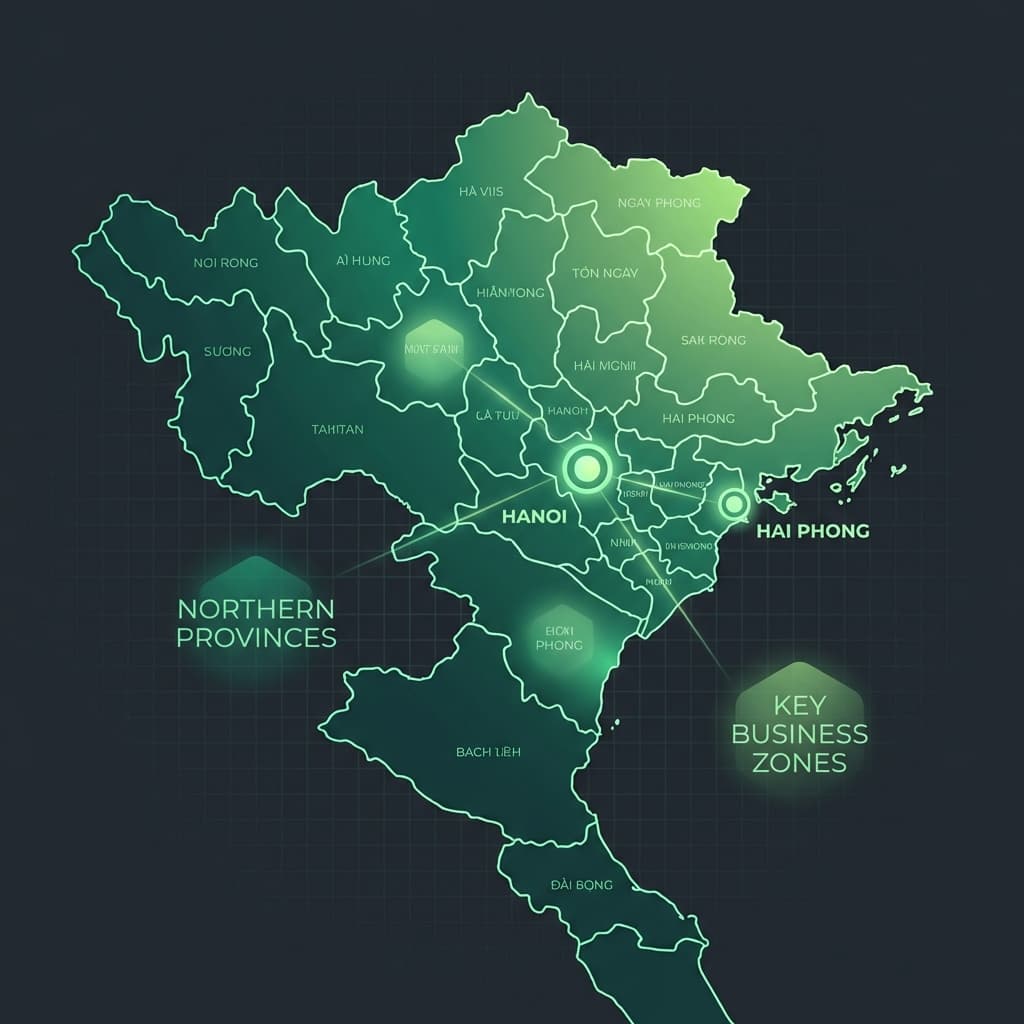 Bản đồ Miền Bắc