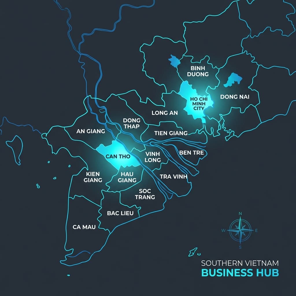 Bản đồ Miền Nam